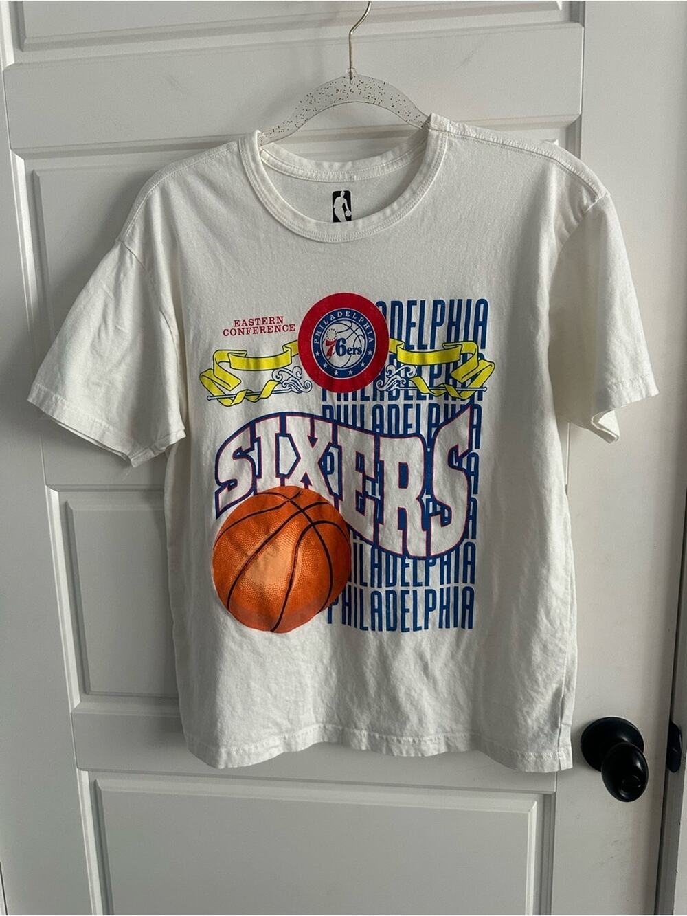 NBA Philadelphia 76ers Eastern Conference Retro Basketball T-Shirt